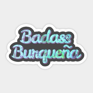 Badass Burqueña Sticker